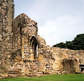 Kilwiining Abbey Ruins - picture