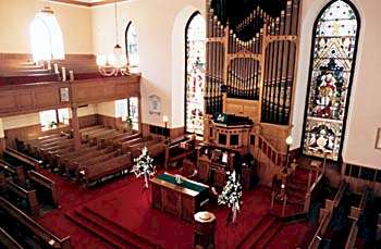 abbey church interior